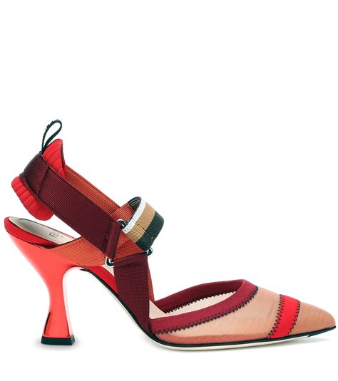 fendi colibri red|fendi colibri heels.